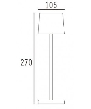 LED Outdoor Rechargeable Table lamp