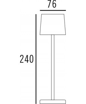 LED Outdoor Rechargeable Table lamp