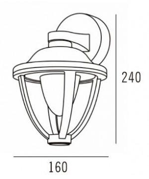 LED OUTDOOR WALL LIGHT